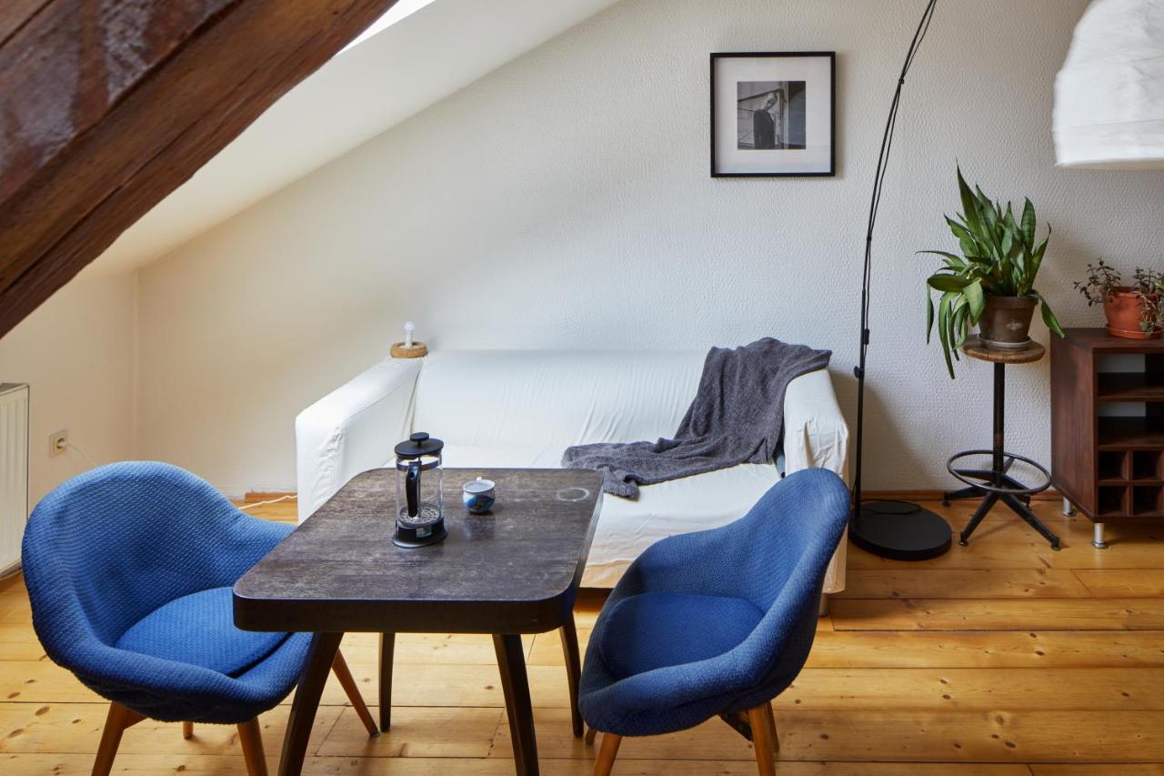 Prague Days - Sunlit Attic Loft In Vinohrady Apartment Luaran gambar