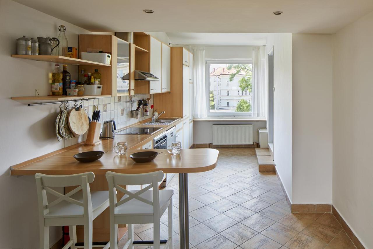 Prague Days - Sunlit Attic Loft In Vinohrady Apartment Luaran gambar